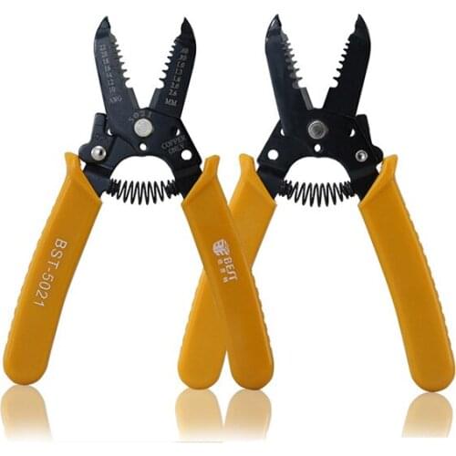 BST-5021 Multifunctional Wire Stripper Cutter Crimper Crimping Plier Tools For Harness Cable