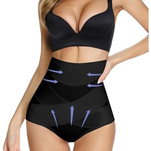 Women High Waist Tummy Control Panties Underwear Slimming Curve Corrective Butt Lifter Shape Wear Body