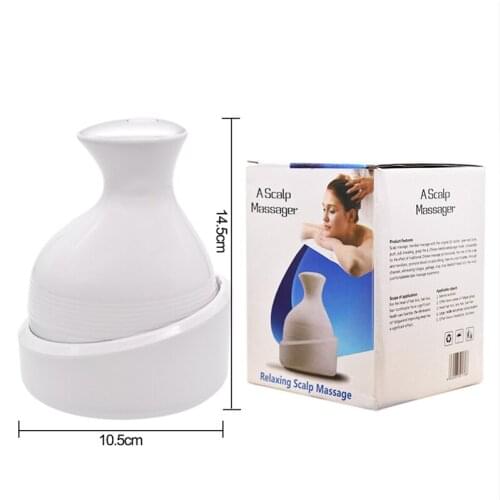 Electric Scalp Head MassagerWireless Scalp Massager Prevent Hair Loss Body Deep Tissue Kneading Vibrating Health Care