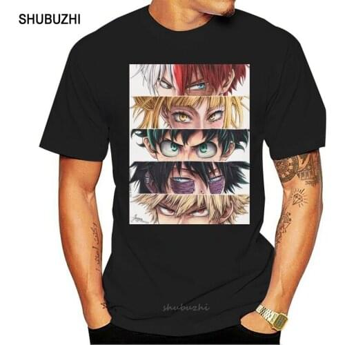 Heroes eyes T shirt bnha mha todoroki shouto toga himiko midoriya izuku dabi bakugou katsuki o0kawaii0o anime manga