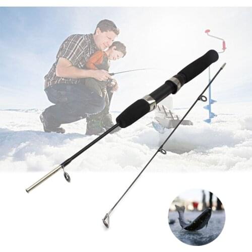 Ice fishing rod 80cm fishing spinning fishing rod carbon fiber feeder fishing rod winter fishing tackle zhao-6