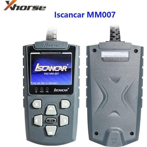Xhorse Iscancar MM007 Diagnostic and Maintenance Tool MM007 Support Offline Refresh for Audi/Skoda/Seat & MQB Mileage Correction