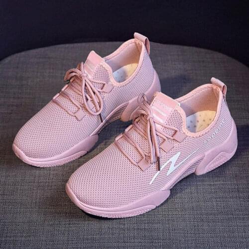 Spring Shoes Women Sneaker Air Mesh Soft Female Sock Knitted Women Vulcanized Shoes Casual Slip on Ladies Flat Womens Footwear
