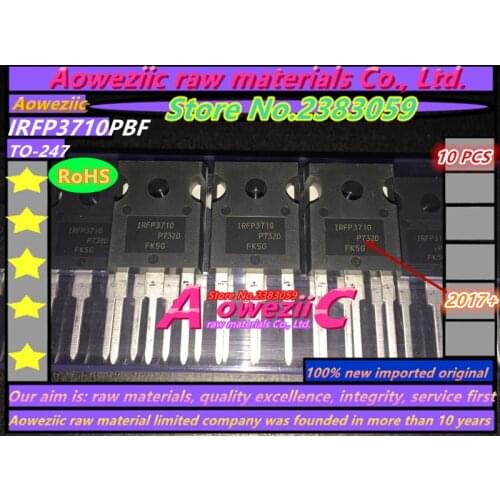 Aoweziic 2017+ 100% new imported original IRFP3710PBF IRFP3710 TO-247 power MOS tube 100V 57A