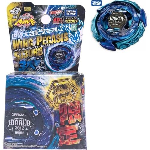 100% ORIGINAL TAKARA TOMY JAPAN BEYBLADE WBBA LIMITED 4D WING PEGASIS S130RB PEGASUS AS CHILDRENS DAY TOYS