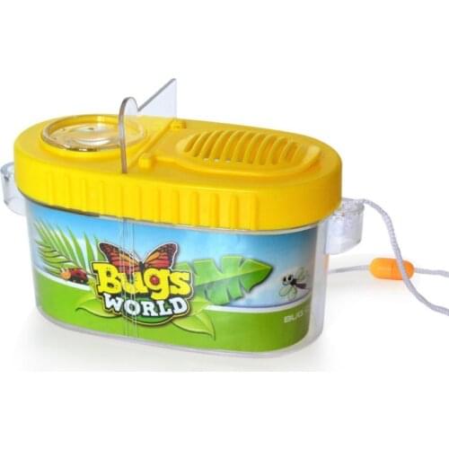 Kids Bug Observation Insect Viewer Magnifier Box Exploration Toy with Tweezers Outdoor adventure Sports Games Gift For Boy