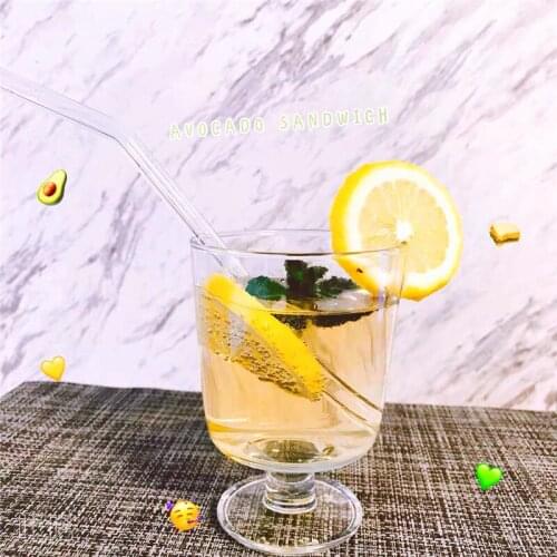 Transparent Glass Cup Wine Cups Ice Cream Yogurt Cup бокалы Wine Glass стекло бокалы для вина Creative Wide Mouth Goblet