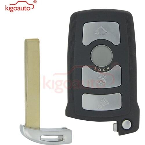 Kigoauto Smart key for BMW 7series CAS1 4 button 315mhz LX 8766 S 2002 2003 2004 2005 2006 2007 2008