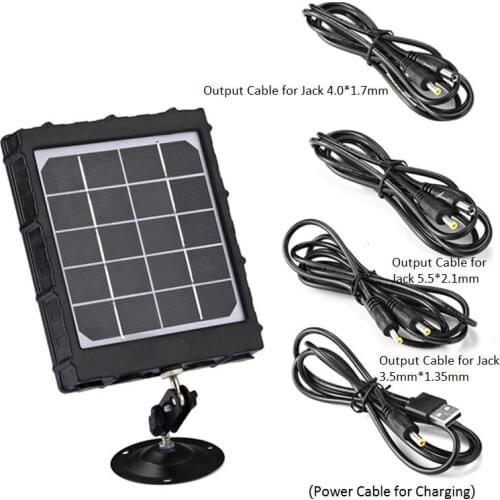 Outdoor Solar Panel 14W -6V/9V/12V Rechargeable Hunting Solar Panel 8000mah Capacity,Solar Panel Kit,Hunting/Trail/Security