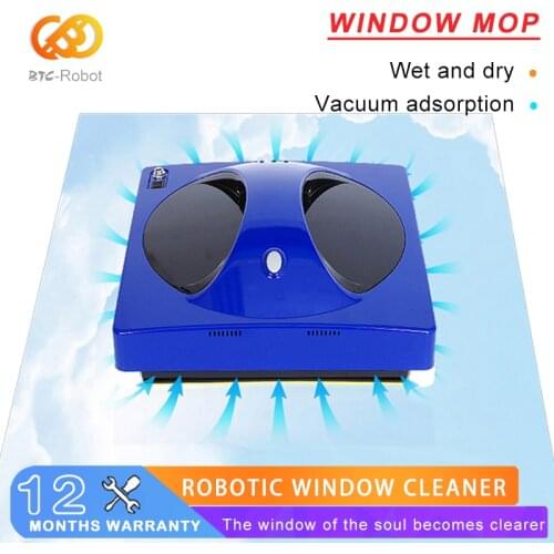 WS-980 Smart Robot Window Cleaner For Home Automatic Window Cleaning Robotic Cleaning With Remote Control