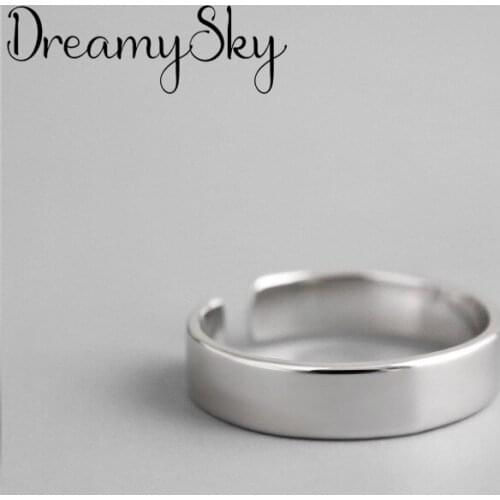 Vintage Smooth Round Rings For Women Charming Ring Bohemian Wedding Fashion Jewelry Party Gifts
