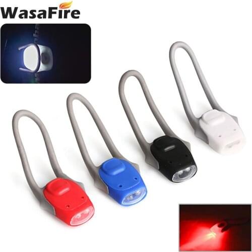 WasaFire Mini Bike Light Front Rear Lamp LED Flash Waterproof 3 Modes Bicycle Taillight Safety Warning Lamp For Cycling