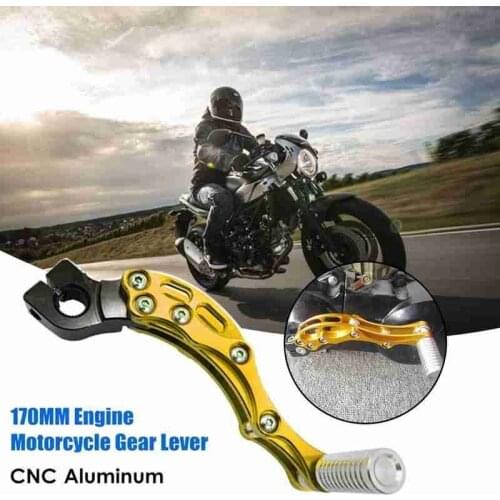 Motorcycle Accessories Modified Gear Lever Aluminum Alloy Gear Shift Lever Reverse Gear Lever Gear Lever Adjustable Folding