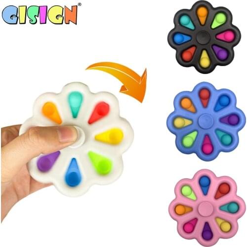 Antistress Dimple Fidget Toy Simpl Dimmer Stress Gyros Relief Hand Toys For Kids easy To Use oft Silicone