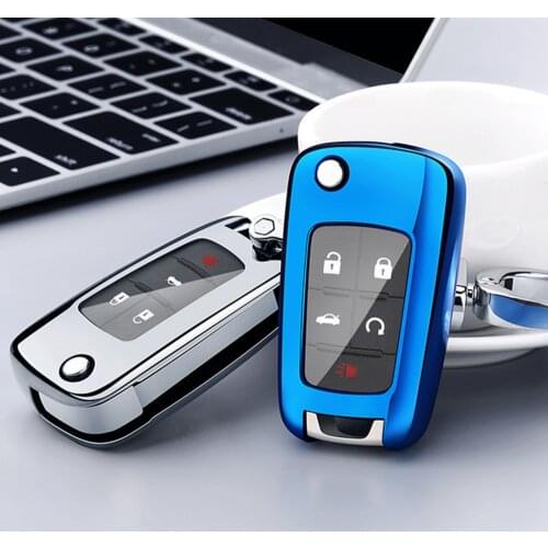 Soft TPU Car Key Case Cover Opel Vauxhall Astra J Corsa Insignia Mokka for Chevrolet Cruze Aveo Trax Orlando Cobalt Spark Prism
