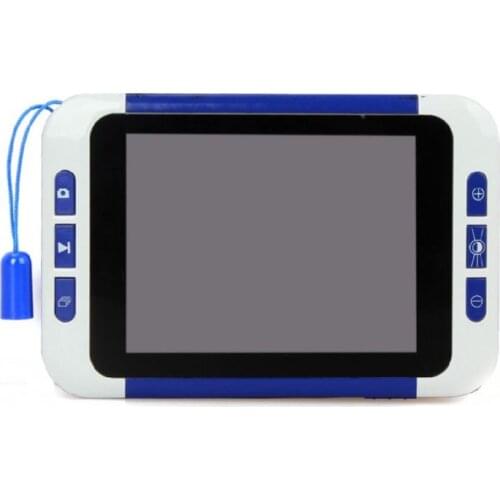 F2TE 3.5" Digital Magnifier 32X Magnification LCD Display 3 Colors Modes Reading Aid