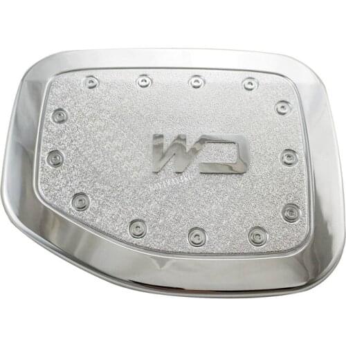 For Toyota Land Cruiser Prado FJ120 2002 2003 2004 2005 2006 2009 ABS Chrome Car accessories Styling Auto Oil Fuel Tank Cover