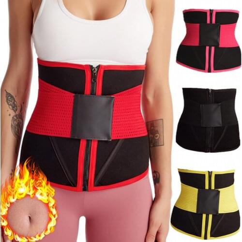 Women Waist Trimmer Belt Trainer Sweat Belly Band Waistband for Weight Loss Waist Trainer Woman Postpartum Corset Shaper