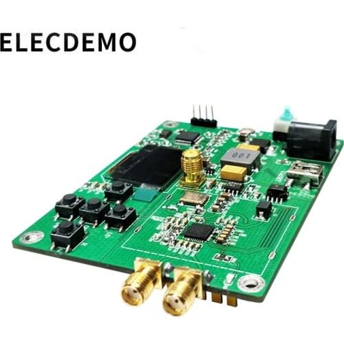 HMC830 phase-locked loop PLL module 25M-3G with OLED onboard microcontroller RF signal source serial port