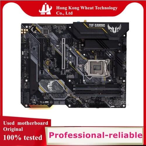 For ASUS TUF GAMING B460-PRO (WI-FI) Motherboard Socket LGA 1200 M.2 nvme ssd For Intel B460 Used Original Desktop Mainboard