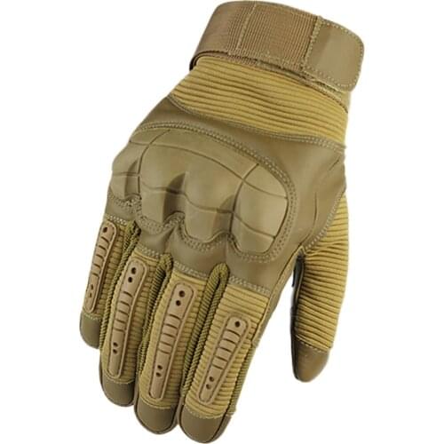 Motorcycle Gloves Rubber Shell Tactical Military Motocross Motorbike Moto Gloves Cycling Touch Screen Riding Full Finger Gloves