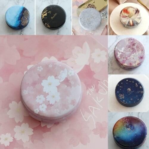 Beautiful Vintage Handmade Candles Container Tin Candle Jar Making Kit Sealed Tea Cans Candy Storage Empty Box