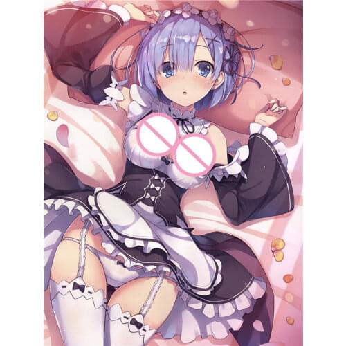 Re Zero Kara Hajimeru Isekai Seikatsu Anime Characters Rem & Ram Blanket