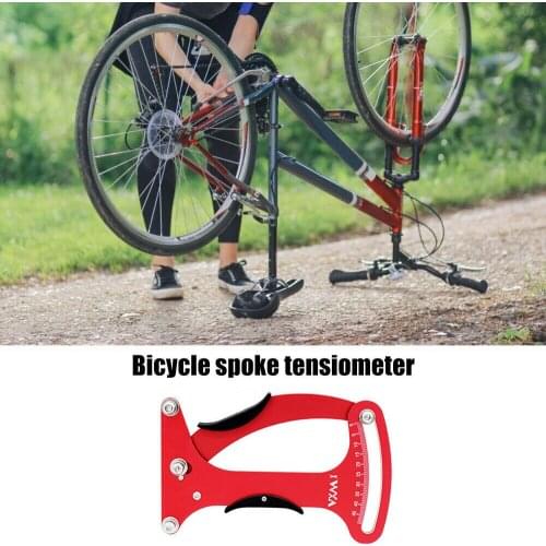 Portable 1PC Spoke Tension Meter Bicycle Rim Adjustment Measurement Tools Cycling Parts Aluminum alloy Spoke Repair Tools