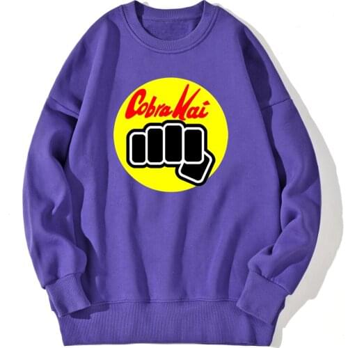 Cobra Kai Print Kpop Sweatshirt Mens Harajuku Fashion Clothing Outwear Hipster Pullovers Autumn Long Sleeve Moletom Masculino