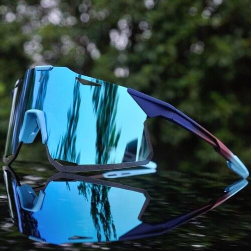 Cycling Glasses Men&Women Road Bike Sunglasses Sport Riding Running Eyewear Goggles Mountain Bicycle Glasses 3 lens