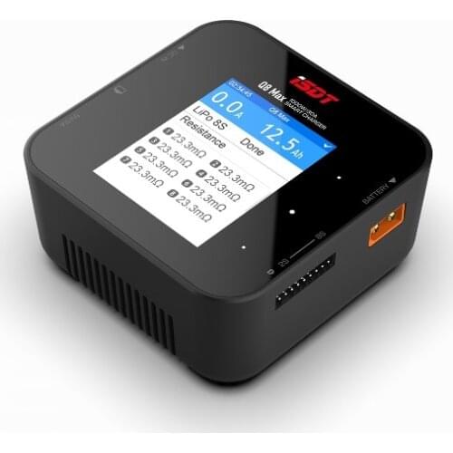 ISDT Q8 Max BattGo 1000W 30A High Power Battery Balance Charger Discharger for 1-8S Lipo Battery for RC FPV Drone