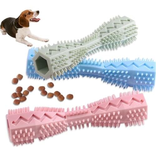 Chewing Dog Chew Toys Dog Toothbrush Teeth Cleaning Kong Dog Toy Pet Toothbrushes Brushing Stick Pet Supplies Puppy Toys