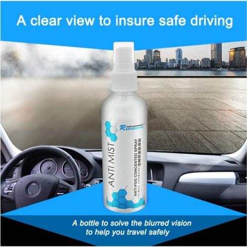 100ml Long Lasting Anti Fog Spray Glass Agent Window Liquid Anti-fog for Windshield Bathroom Mobile Phone Screen Glasses