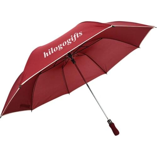 100pcs FREE Personalized men Umbrella Large size Golf Umbrella Men Travel Business Car 2 Folding Automatic Umbrellas