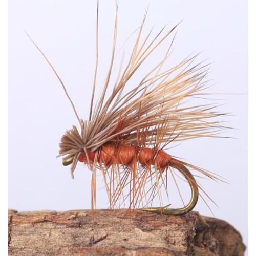 Maxway elk hair caddies mustad hook size 12 mwb014