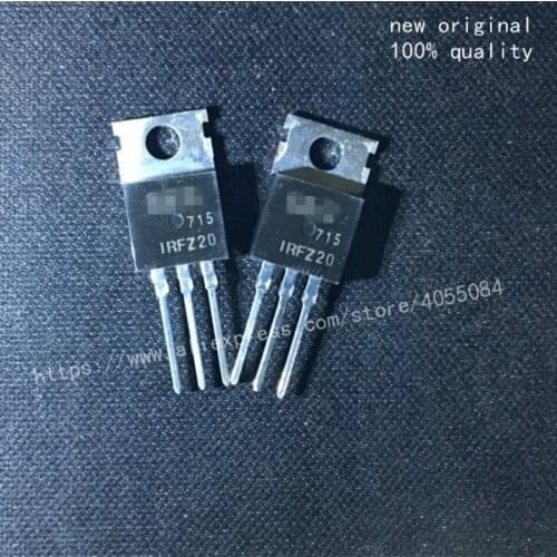 5PCS TO-220 IRFZ20 Electronic components chip IC NEW