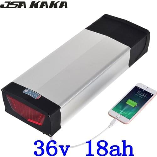 36V 500W 1000W Ebike Battery Pack 36V 18AH Lithium Battery 36V 13AH 15AH 18AH 20AH 22AH 25AH Electric Bicycle Battery+2A charger