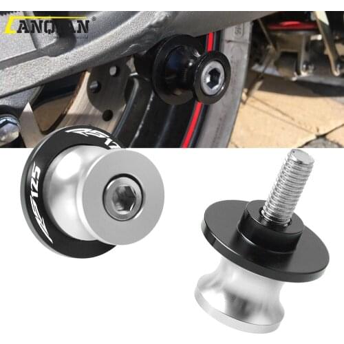 Motorcycle Accessories 6mm Swingarm Sliders Spools Stand Bobbins CNC Aluminum For Aprilia Rs125 2002-2012 2003 2004 2005 Part