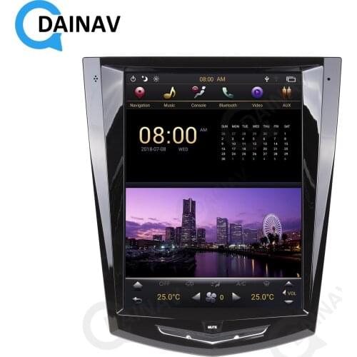 2 Din Vertical Screen Car Multimedia Video Player GPS Navigation Head Unit For Cadillac ATSL SRX XTS 2013-2017 Car Stereo Radio