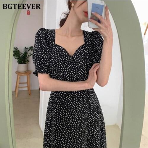 BGTEEVER Short Sleeve Dresses