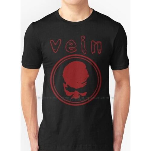 Vein Band T Shirt 100% Pure Cotton Vein Band Metalcore Hardcore Mathcore Numetal Knocked Loose Jesus Piece Incendiary Loathe
