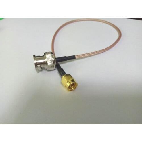 50PCS RG316 coaxial cable BNC male TO SMA male Cable Selling