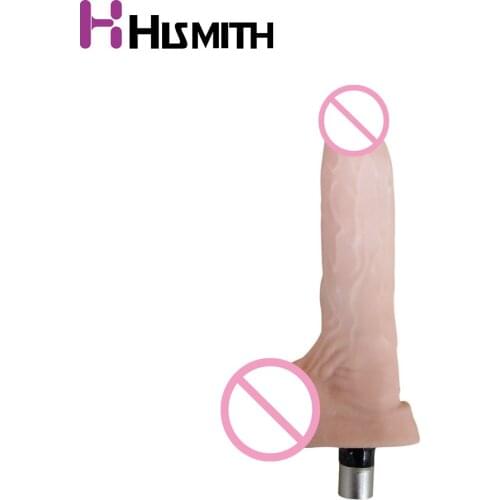 Sex Machine Attachment Soft Dildo Skeleton inside adjustable dick women penis length 19cm and Width 4cm sex toys sex products