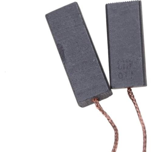 2PCS Black Gray Carbon Brush Replacement For BOSCH NEFF for SIEMENS WASHING MACHINE Tool Parts Carbon Brush 36x12.5x5mm