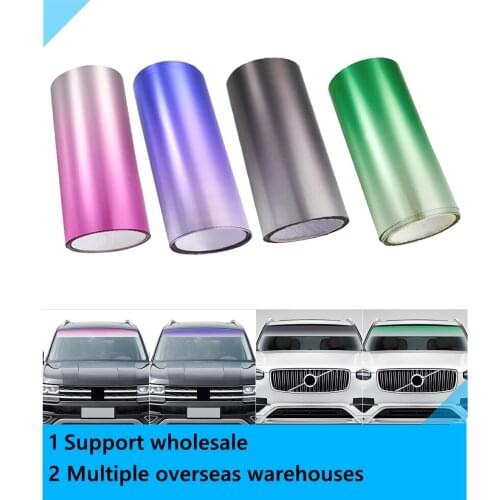 Car Front Windshield Sun Visor Protection Shade Sticker Window Sun Visor Strip Heat Insulation Tint Film 150x20cm