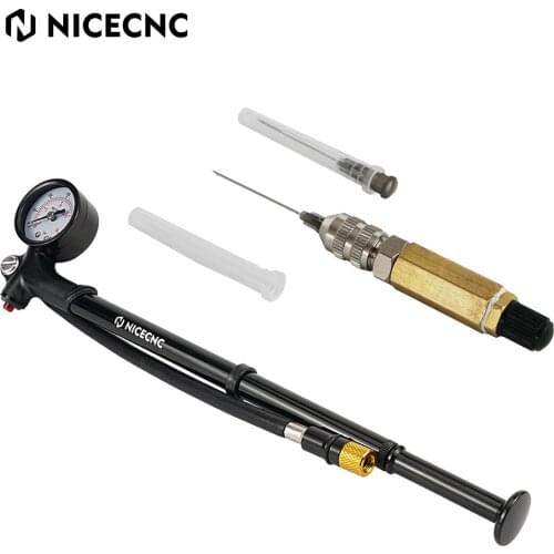 Universal Suspension Air Fork Shork Pump Motorcycle Motocross ATV UTV Scooter 100xkPa Air Shock Pump for Harley Electra Glide Cl