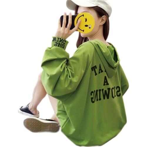 2021 Spring And Autumn Women Hooded Sweatshirts Harajuku Sweatshirt Student Fashion Letters Casual Plus Size Streetwear Hoodie