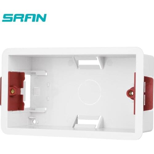 146 Type Dry Lining Box For Gypsum Board Plasterboad Drywall 47mm Depth Wall Switch BOX Wall Socket Cassette SRAN