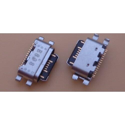 2PCS/Lot For ZTE Nubia Z17S NX595j / Z17 Mini S NX589j NX609j / Z18 NX606j USB Charge Port Jack Socket Plug charging connector