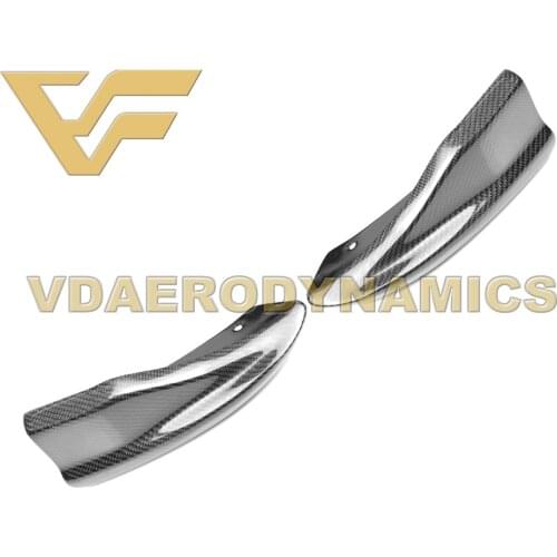 Suitable For 08-11 Subaru Impreza WRX Sti 10 GRB VAD-S Carbon Fiber Rear Bumper Side Aprons Lip